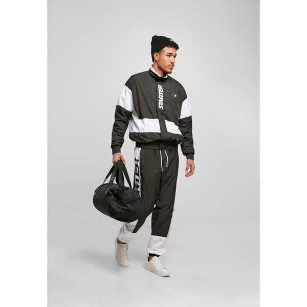 Sportjacka - Urban Classics - Starter Retro Track - Svart/Vit - Bekväm - Retro design