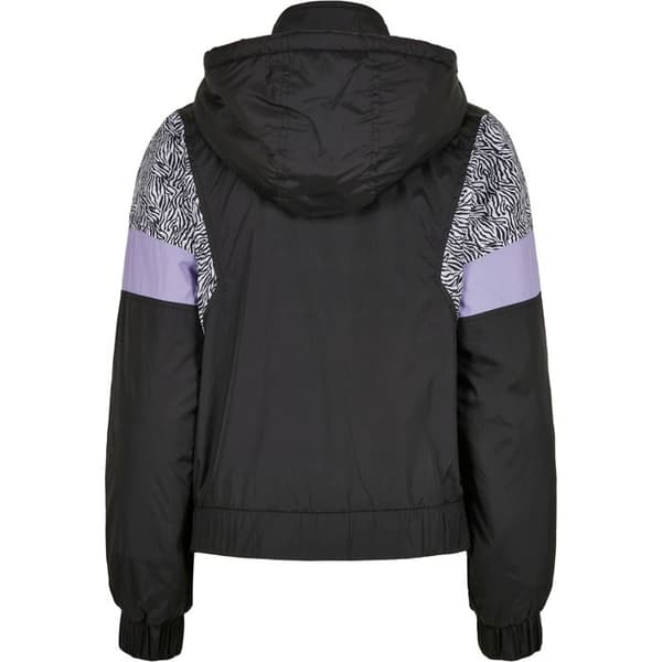 Vattentät jacka för kvinnor i stora storlekar Urban Classics aop mixed pull