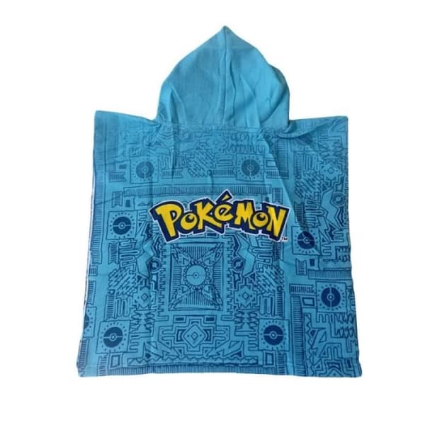 Bath Poncho - Nintendo - Pokémon Characters - Microfiber - Barn - Vit
