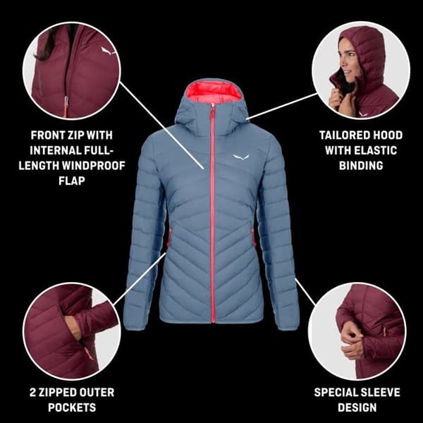 Salewa Parka - 00-0000027884 - BRENTA RDS DWN W JKT, dunjacka, dam