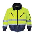 Miniatyrbild 3 av 5: Blouson pilot 3 i 1 - Portwest - PJ50 - Hög synlighet - Gul/Blå - Blandat