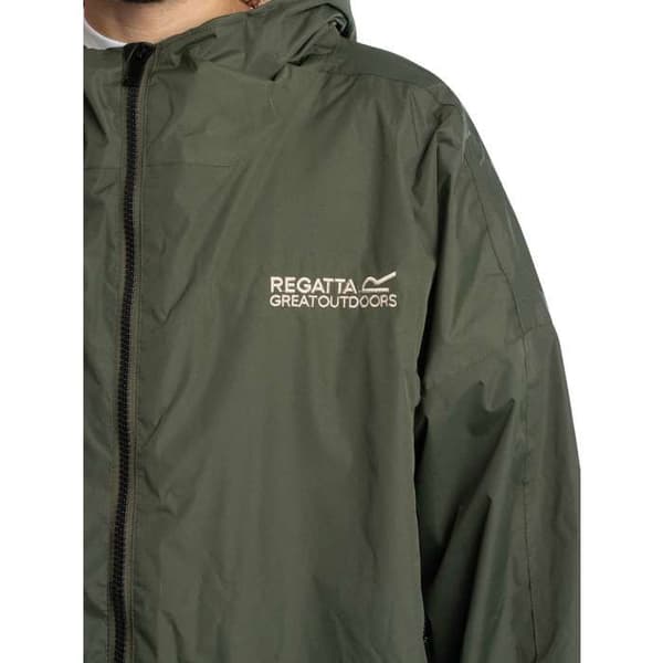 Vattentät poncho för blöjbyte - Regatta - Grön - 100% Polyester - Man - Höst/Vinter