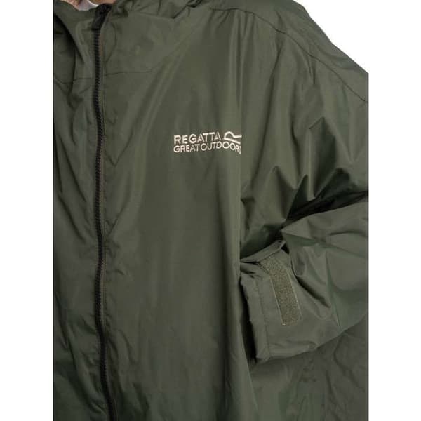 Vattentät poncho för blöjbyte - Regatta - Grön - 100% Polyester - Man - Höst/Vinter