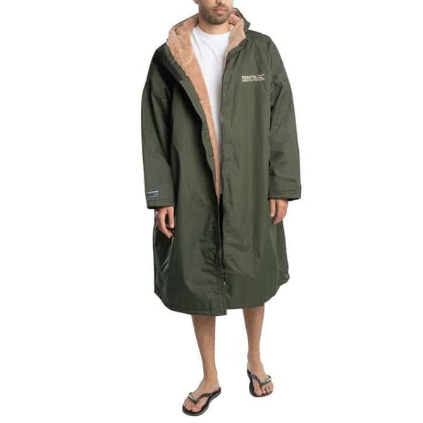 Vattentät poncho för blöjbyte - Regatta - Grön - 100% Polyester - Man - Höst/Vinter