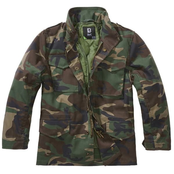 Barnjacka - Brandit - M65 Classic - Vattentålig - 4 fickor - Varm avtagbar insida