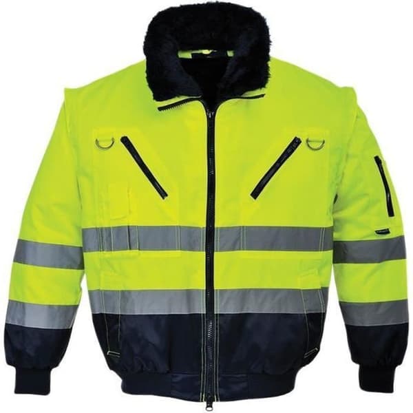 Blouson pilot 3 i 1 - Portwest - PJ50 - Hög synlighet - Gul/Blå - Blandat