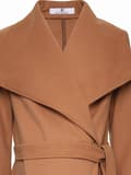 Pikkukuva 3 / 3: Naisten solmittava äitiystakki beige Bellybutton Maternity