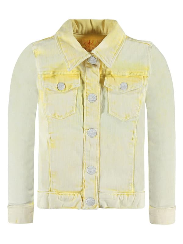 Piger denimjakke, gul, Kanz