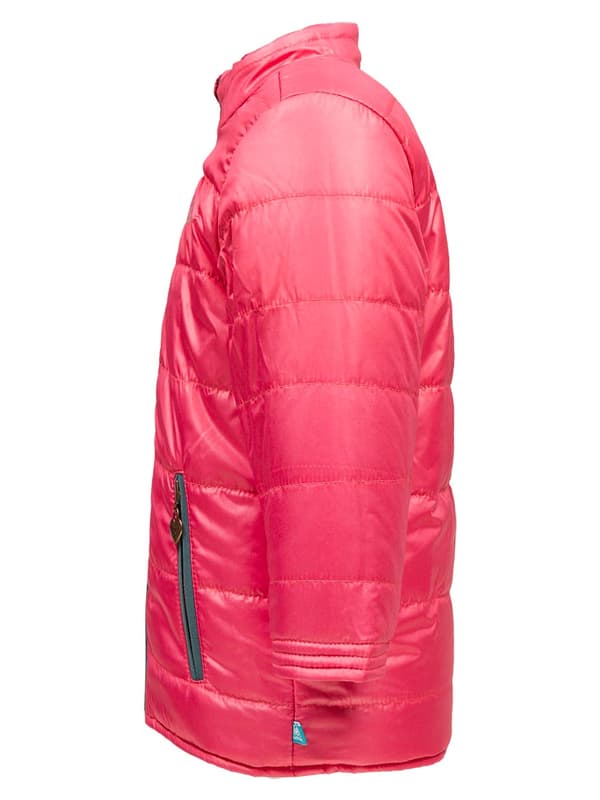 Höstjacka för flickor, dubbelsidig, grön, rosa, Lief