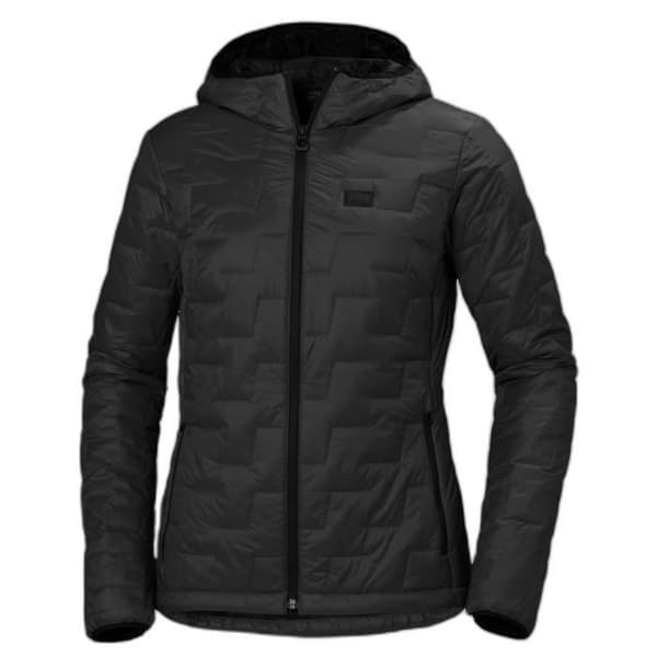 Helly Hansen huvjacka för kvinnor lifaloft isolator - svart matt - L