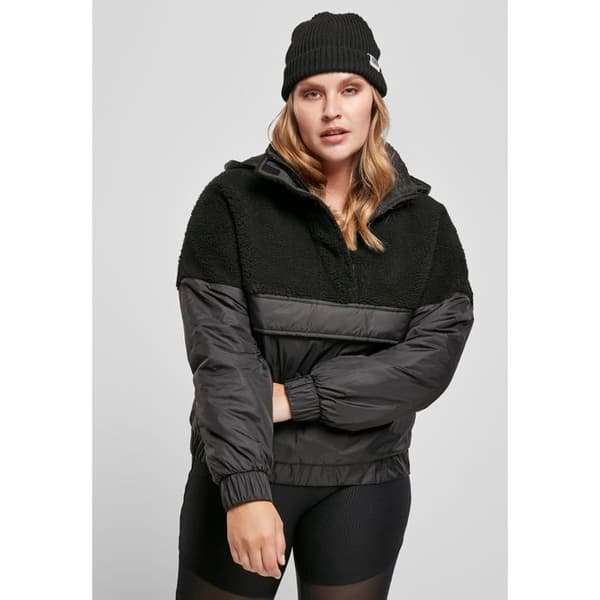 Polaire dam - Urban Classics - Tröja - Sherpa - Fodrad - Oversize