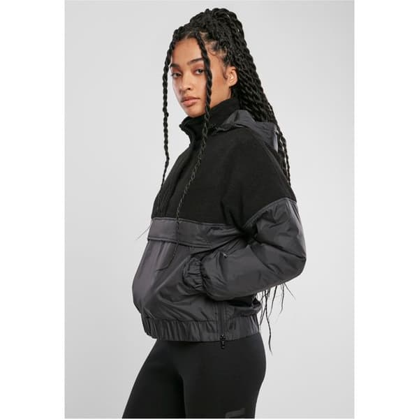 Polaire dam - Urban Classics - Tröja - Sherpa - Fodrad - Oversize