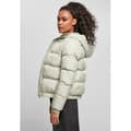 Miniatyrbild 4 av 6: Damjacka - Urban Classics - Hooded puffer jacket - Stora storlekar - Polyester - Svart
