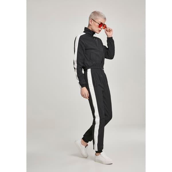 Parka dam - Urban Classic - Randig - Höga kragen - Mesh-foder - Elastiska manschetter