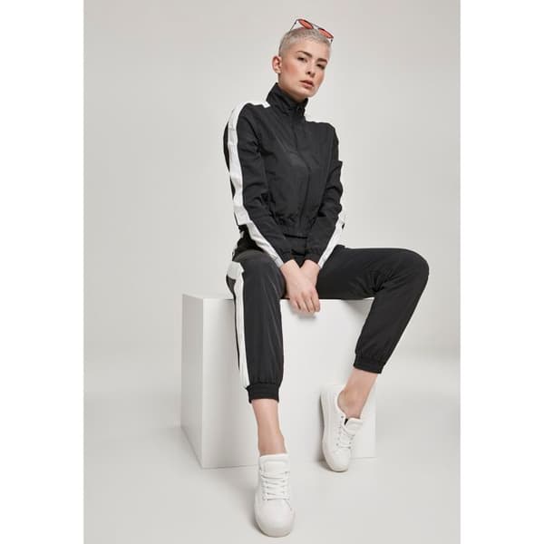 Parka dam - Urban Classic - Randig - Höga kragen - Mesh-foder - Elastiska manschetter
