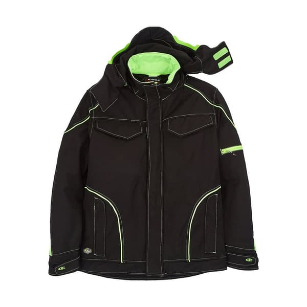 Jacka Cofra Tecka Belysning Lime Svart (16)