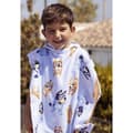 Miniatyrbild 3 av 3: Poncho - Bluey - Barn - 100% Polyester - Blå - Höst/Vinter