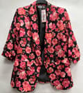 Miniatyrbild 2 av 2: Agélii Fashion - Blommönstrad blazer - flera färger - 4 storlekar S-XL