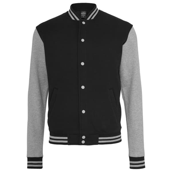 Urban Classic 2-ton college sweat jacka