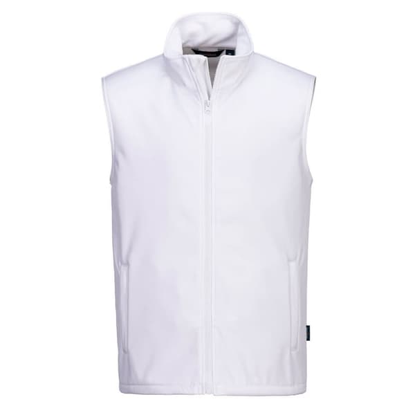 Print & Promo XXL Hvid Dobbeltlags Softshell Vest