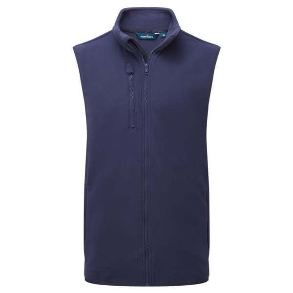Portwest Navy Fleecevest F417NAR S