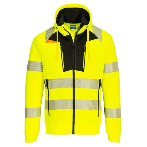 DX4 Portwest DX484YBR XL Hi-Vis Gul Hættetrøje