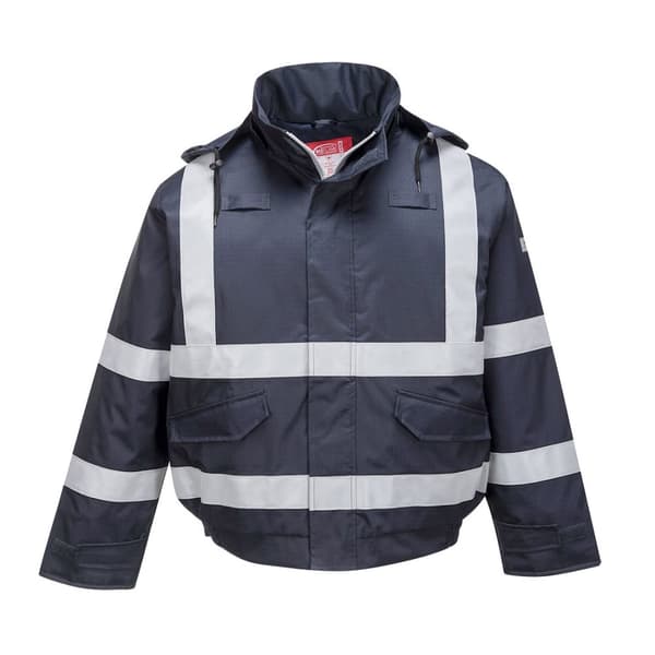 Bizflame Rain Multi Bomberjakke - Marineblå 6XL