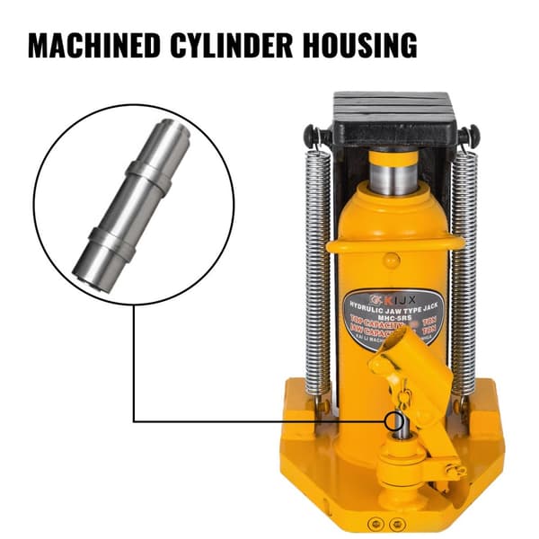 20 ton hydraulisk tådomkraft, 2 lyftmetoder, stor kapacitet, robust och hållbar, säker och bekväm att använda