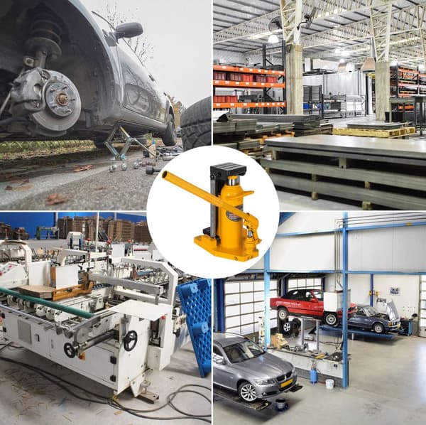 20 ton hydraulisk tådomkraft, 2 lyftmetoder, stor kapacitet, robust och hållbar, säker och bekväm att använda