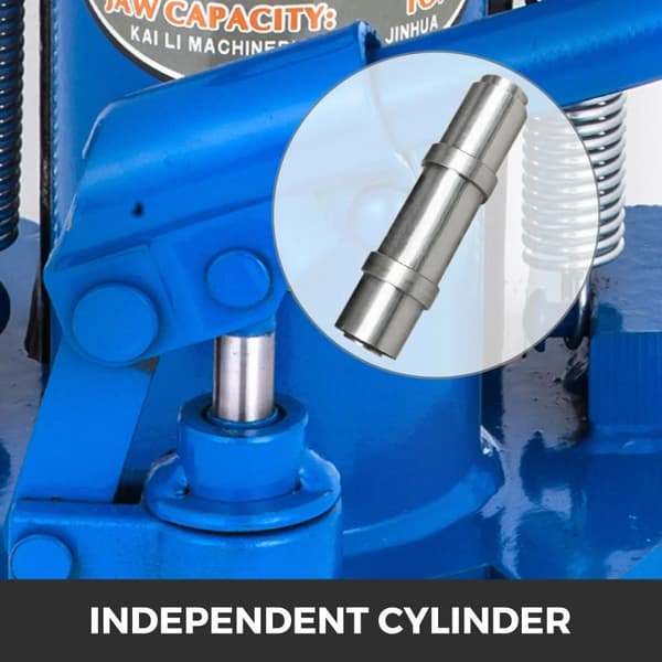 5 ton 115mm lyfthöjd hydraulisk tådomkraft, 2 lyftmetoder, stor kapacitet, robust och hållbar, säker och bekväm att använda