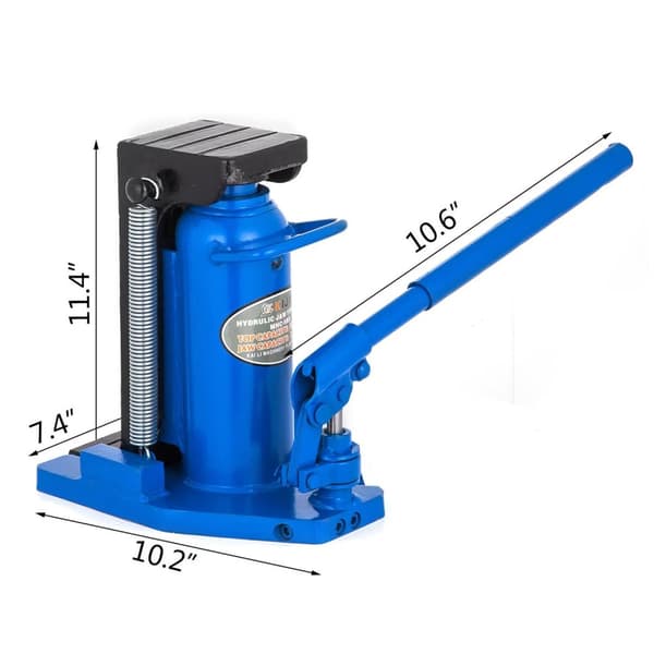 10 ton hydraulisk tådomkraft, 2 lyftmetoder, stor kapacitet, robust och hållbar, enkel struktur, säker och bekväm att använda