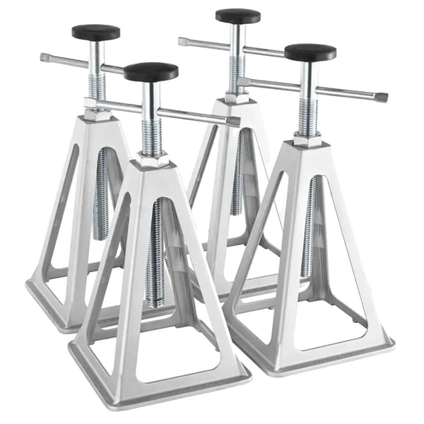 RV Stabilisator Jacks, 6000 lbs Kapacitet, Justerbar Højde 11-17 tommer, Holdbar Aluminium Konstruktion