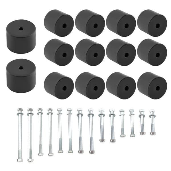Body Lift Block Kit Nissan Navara D22:lle, 2" nostokorkeus, kestävä teräsrakenteinen, korkealaatuiset pultit.