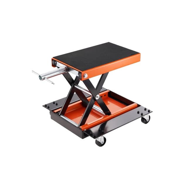Motorcykel Sakselift, 1100 lbs kapacitet, skridsikker bred platform,1100IBS Support