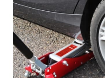 Alu. donkraft 1500 kg proff rød/sølv