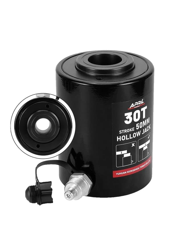 Hul Hydraulic Cylinder, 30T Tonnage, 50mm Arbejdsrejse, Tilpasseligt Design