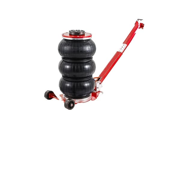 Triple Bag Air Jack, Høj Belastningskapacitet, Ergonomisk Design,RØD