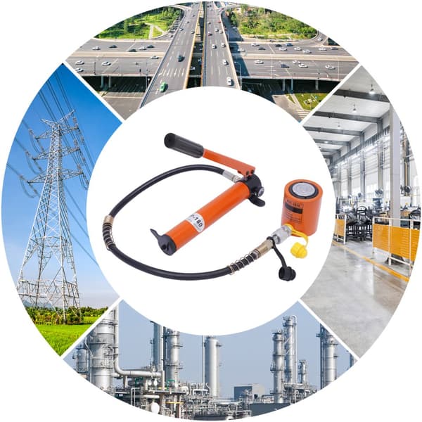 20T Hydraulinen Sylinteri Jack, Tehokas Nostokapasiteetti, Kompakti ja Kevyt, Monipuolinen Erilaisiin Sovelluksiin