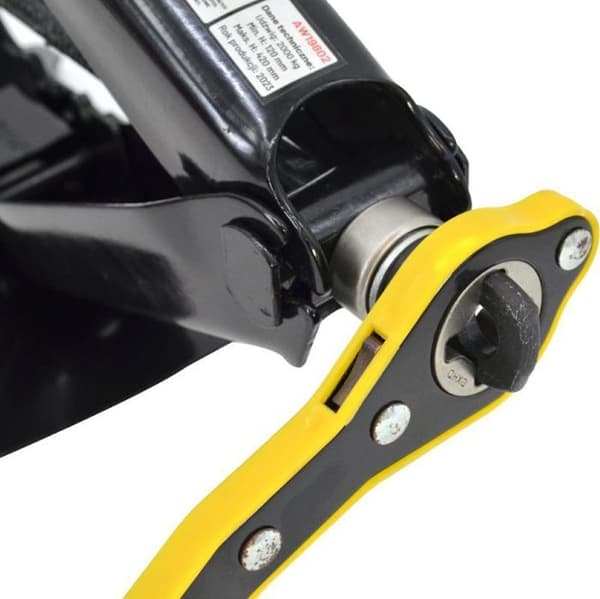 Gerber - hiss - plocksamordnare Awtools - AW19805 - TRAPÉZISKT HISS 2000kg + CLÄ + SÄCK