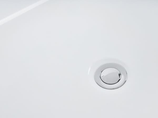 Badkar Vit med Silver Sanitär Akryl 170 cm Fristående Modern