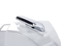 Miniatyrbild 11 av 11: Spabad Vit Akryl Metall 140 cm Ledlights Nackstöd Massage Hörn