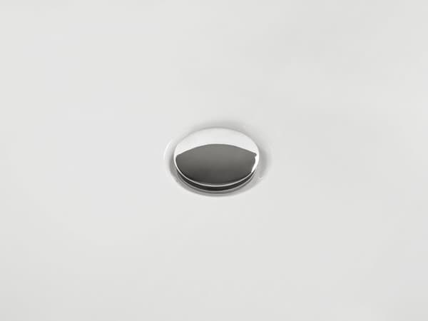 Badkar Vit med Silver Sanitär Akryl 180 cm Fristående Modern