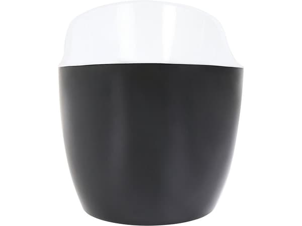 Badkar Svart med Silver Sanitär Akryl 170 cm Fristående Modern