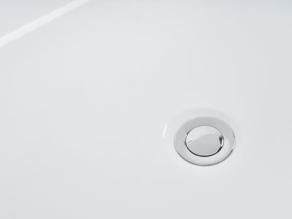 Badkar Svart med Silver Sanitär Akryl 170 cm Fristående Modern