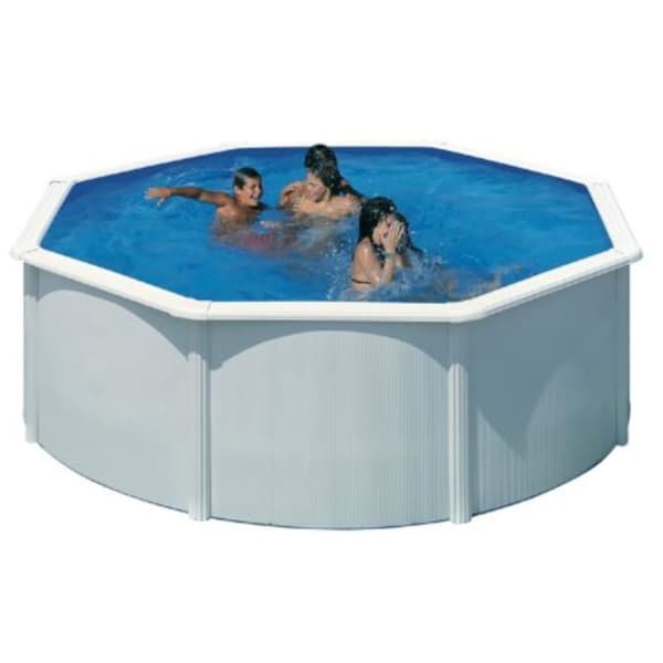 Pool Basic 132 Ø350 cm White Swim &amp; Fun