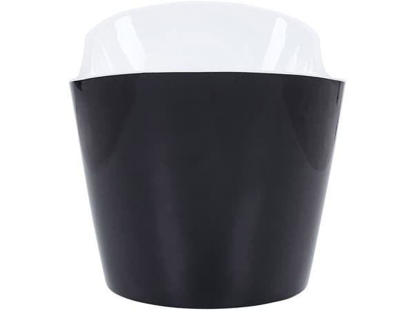Badkar Svart med Silver Sanitär Akryl 150 cm Fristående Modern