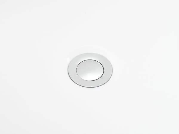 Fristående Badkar Glansig Vit Sanitetsakryl 160 x 75 cm Oval Modern Design