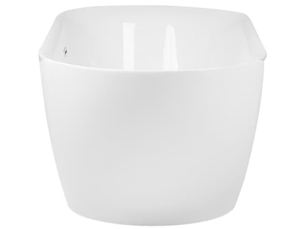 Fristående Badkar Glansig Vit Sanitetsakryl 180 x 80 cm Oval Modern Design