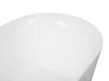 Miniatyrbild 8 av 11: Fristående Badkar Glansig Vit Sanitetsakryl 180 x 80 cm Oval Modern Design