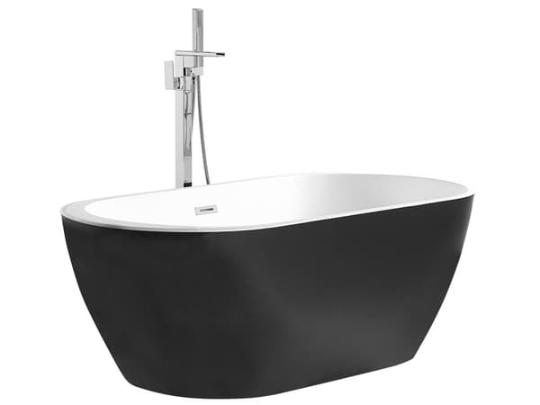 Badkar med Sanitär Akryl 160 x 75 cm Fristående Modernt